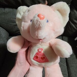Care Bear Cousins 1983 Lotsa Heart Elephant GUC 12" Plush
